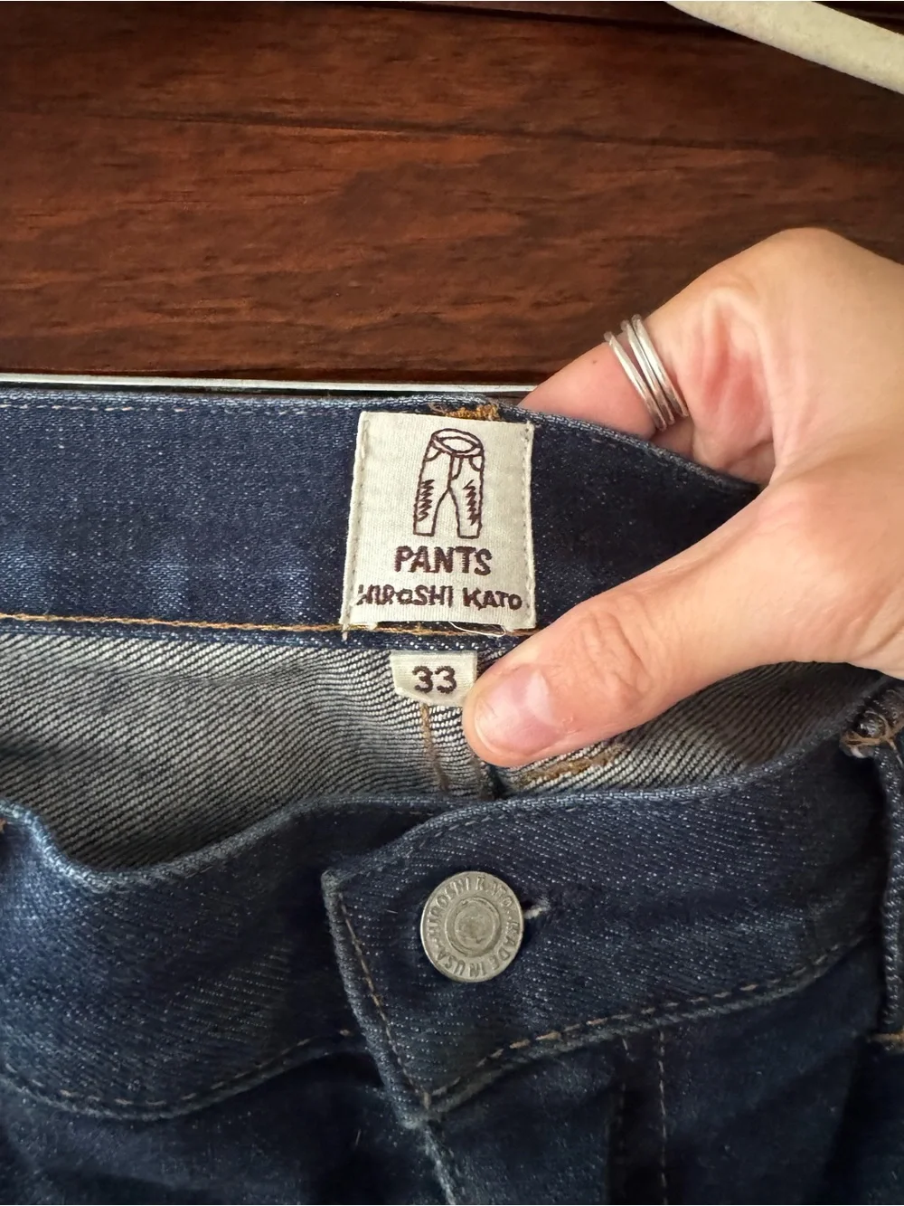 Slim Fit Dark Blue Men's Jeans - Classic Washed Denim